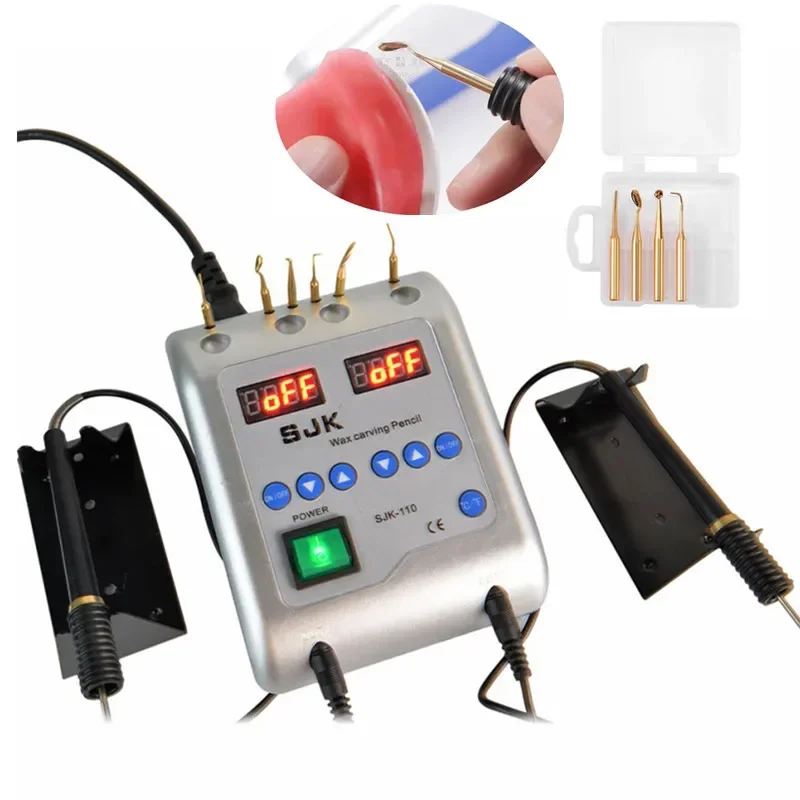 Двойной карандаш Электрический восковой нож резьба стоматологическое