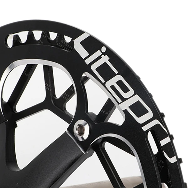 Litepro Складная защита колеса цепи велосипеда 52T протектор CNC 130BCD защитная пластина