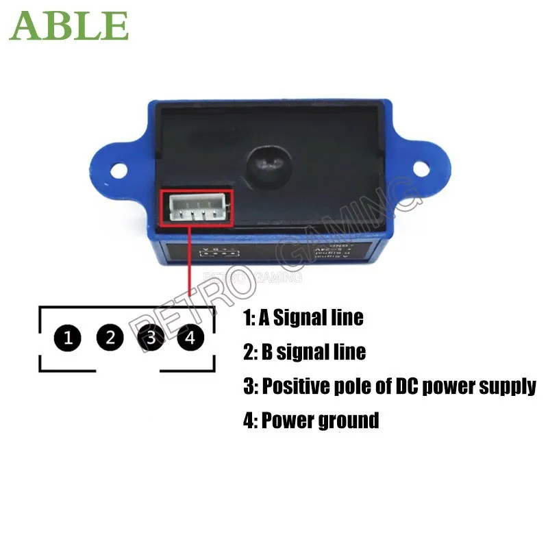 Аркадный автомат 7-значный ЖК-счетчик постоянного тока 5-18 в миниатюрный