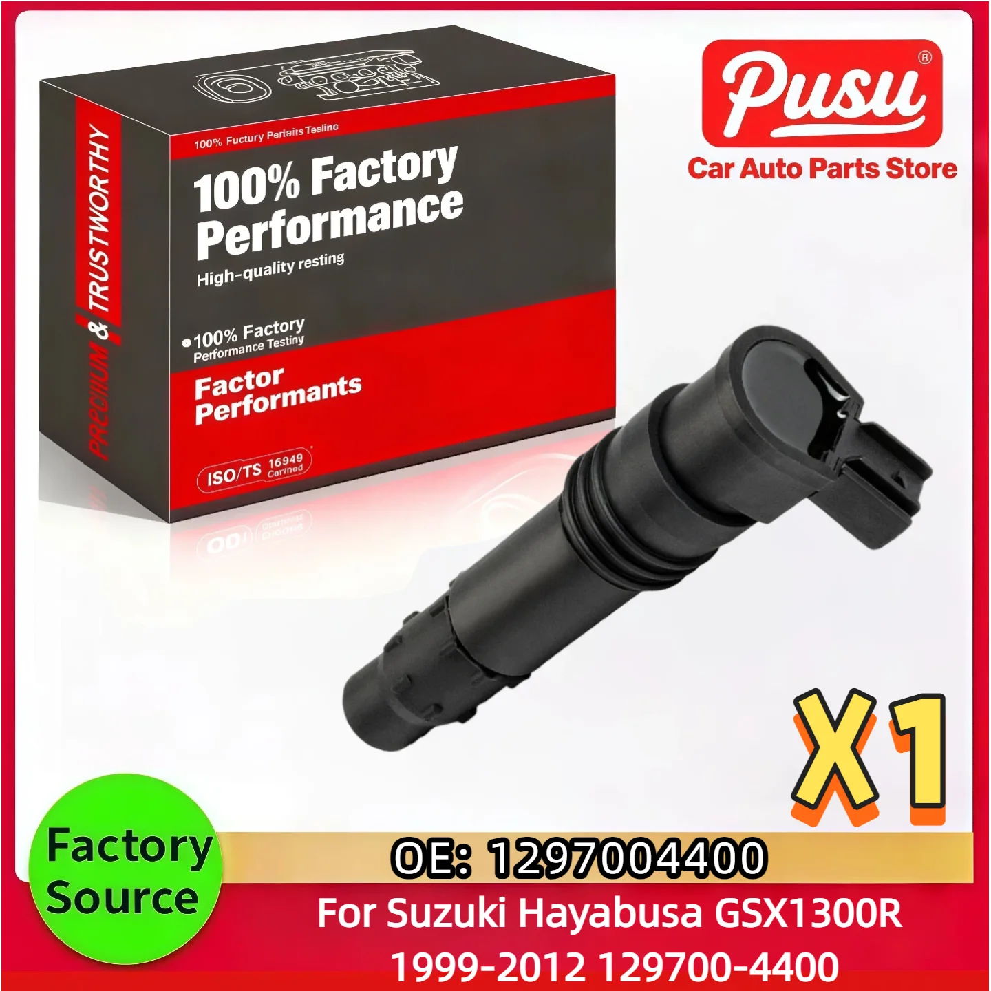 Фото Для Suzuki Hayabusa GSX1300R Замена катушки зажигания 1297004400 1999-2012 гг. №1