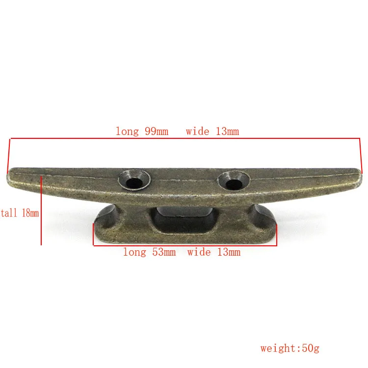 

1pcs 99mm Yacht Bollard Light Flat Croissant Bolt Yacht Bollard Bolt Seat Marine Croissant Bolt