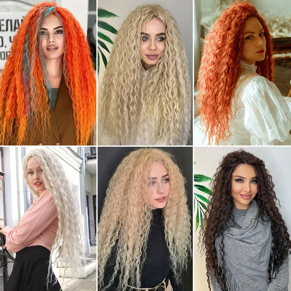 Ariel-X Curl Deep Wave Twist Crochet Hair Natural Synthetic Afro Curls Crochet Braids Ombre Braiding Hair Extensions For Women