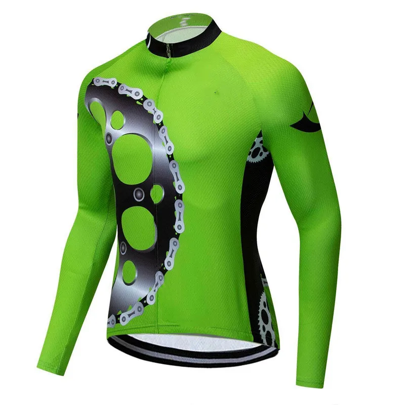

Pro Team Off Road Bike Clothes Anti UV Bicycle Shirts For Men MTB Tops 2022 Hot Selling Long Sleeve Cycling Jerseys With Pockets