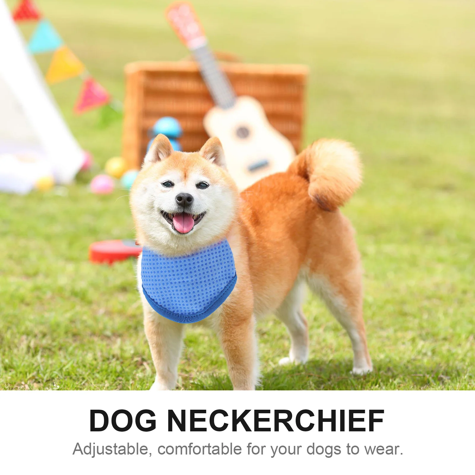 

Dog Cooling Bandana Collardogs Summer Pet Neckerchief Scarf Cat Neck Ice Bandanas Bib Small Cool Collars Towel Decor Out Chill