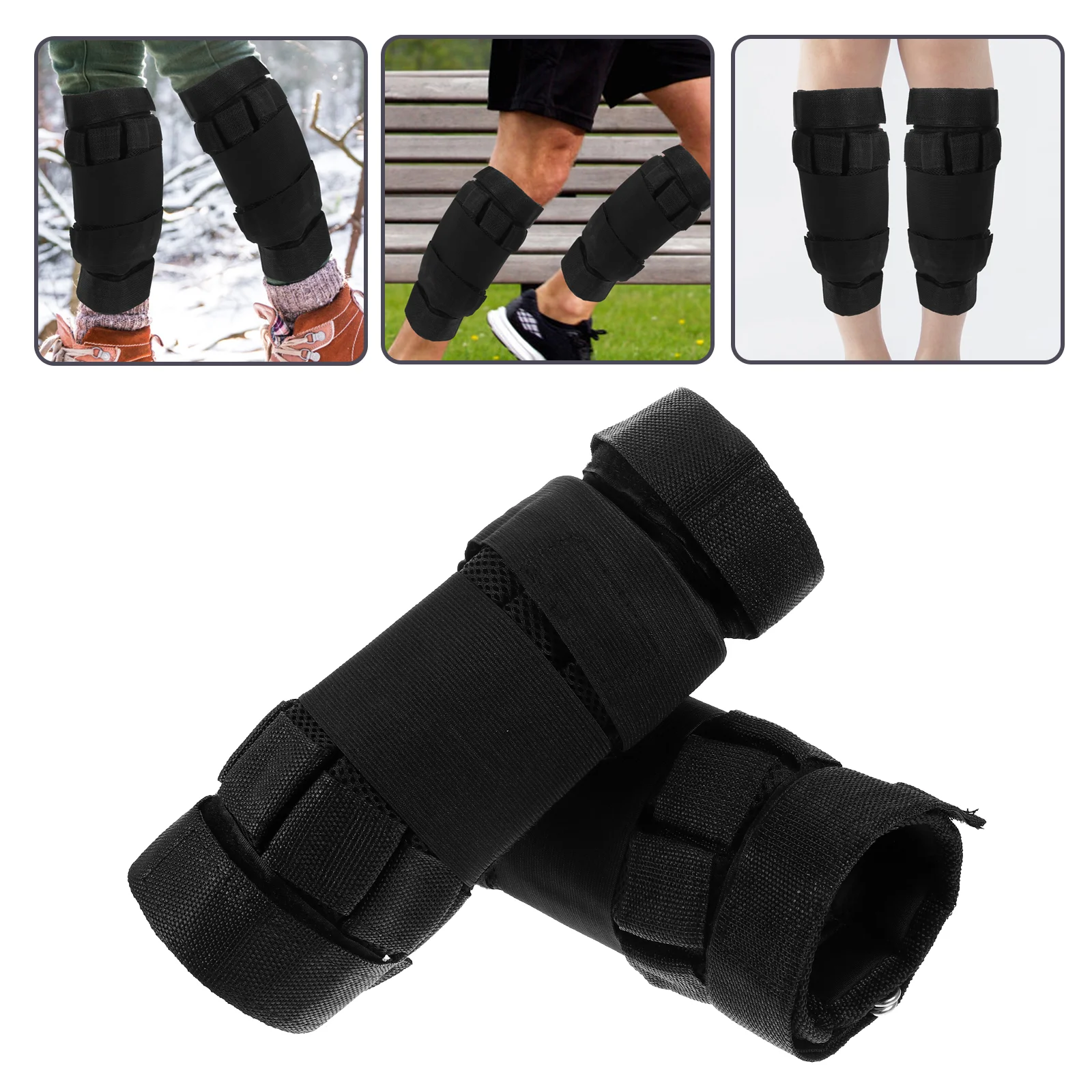 

2Pcs Adjustable Calf Cover Ankle Weights Reusable Ankle Bands Leg Training Exercise Belt for Men To at home