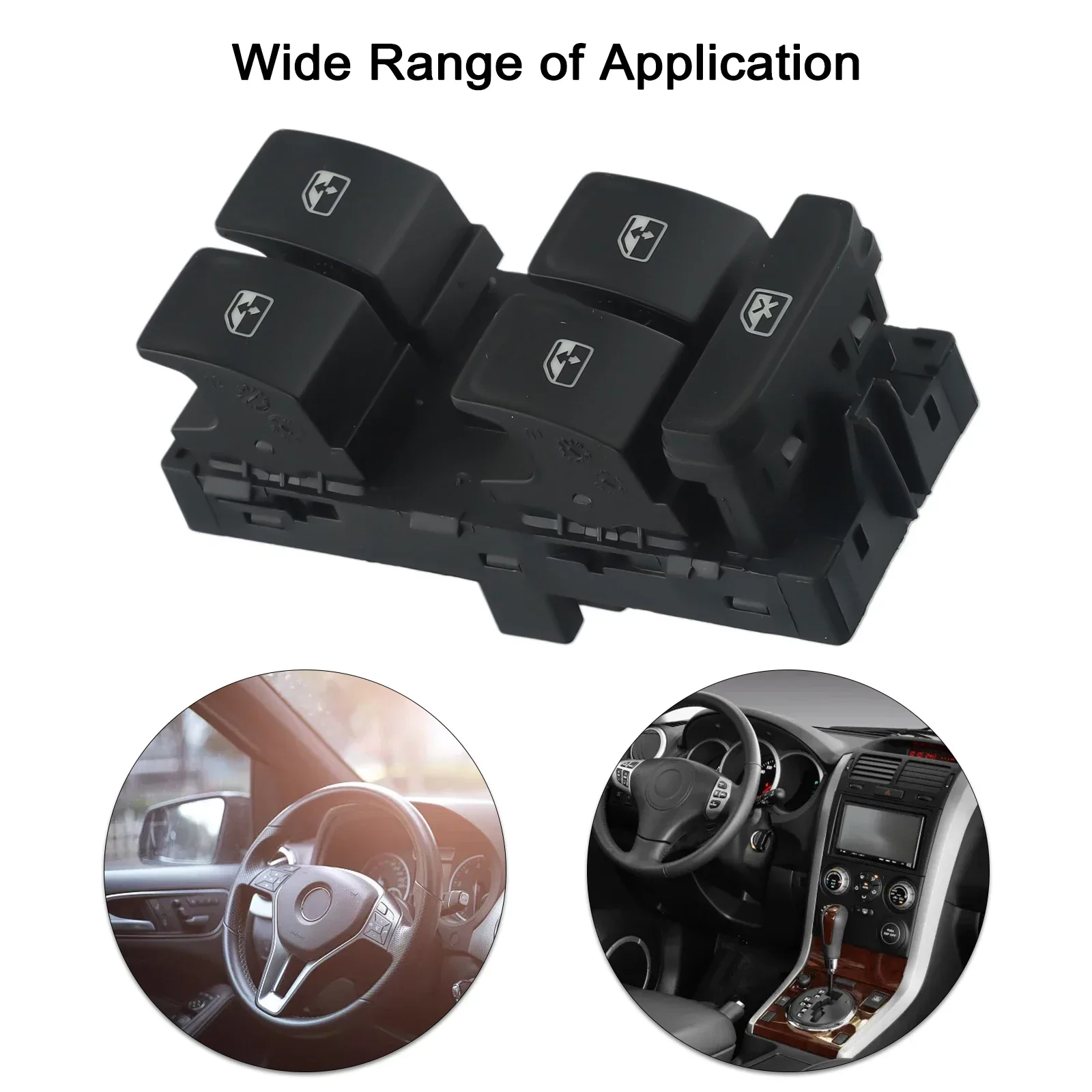 Деталь переключателя 5E 0959857 Аксессуары из АБС-пластика черная кнопка подходящая