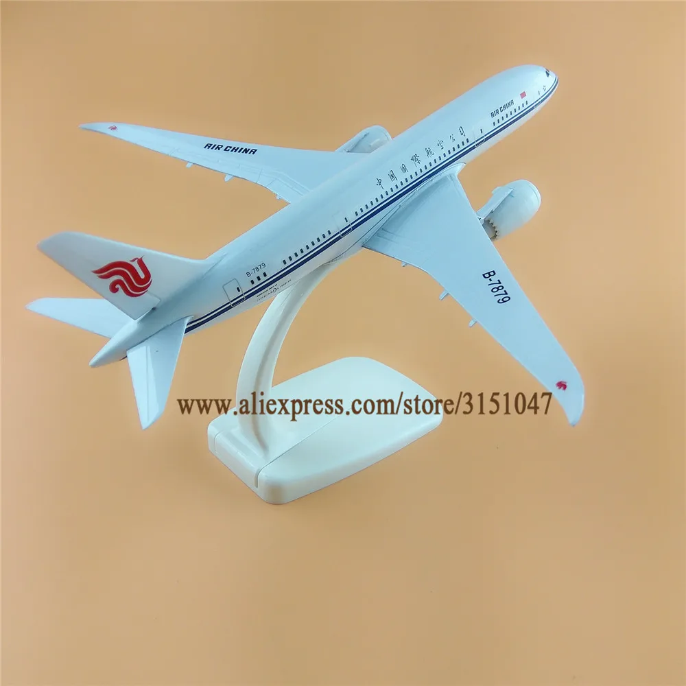 20cm AIR China Airlines Boeing 787 B787 Airways Airplane Model Alloy Metal Plane Diecast Aircraft | Дом и сад