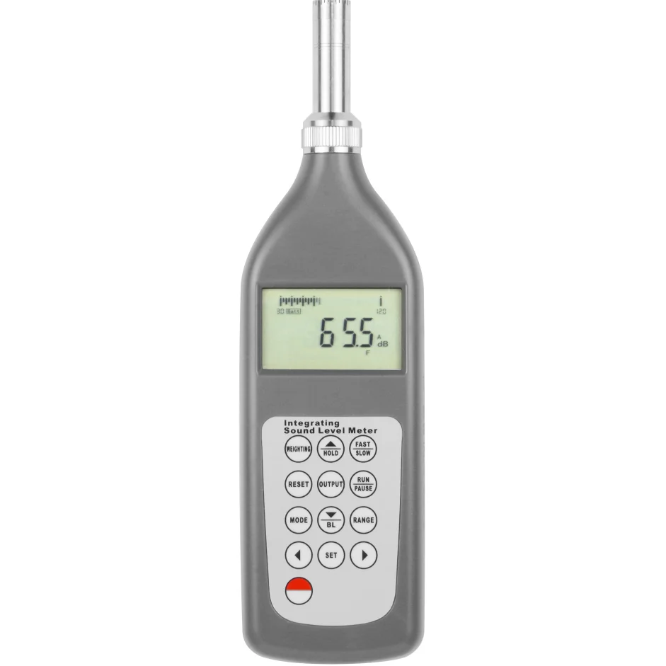 

LANDTEK SL-5868ILEQ Impulse Integrating Sound Level Meter Measure Accumulated Percentile Sound Level Tester