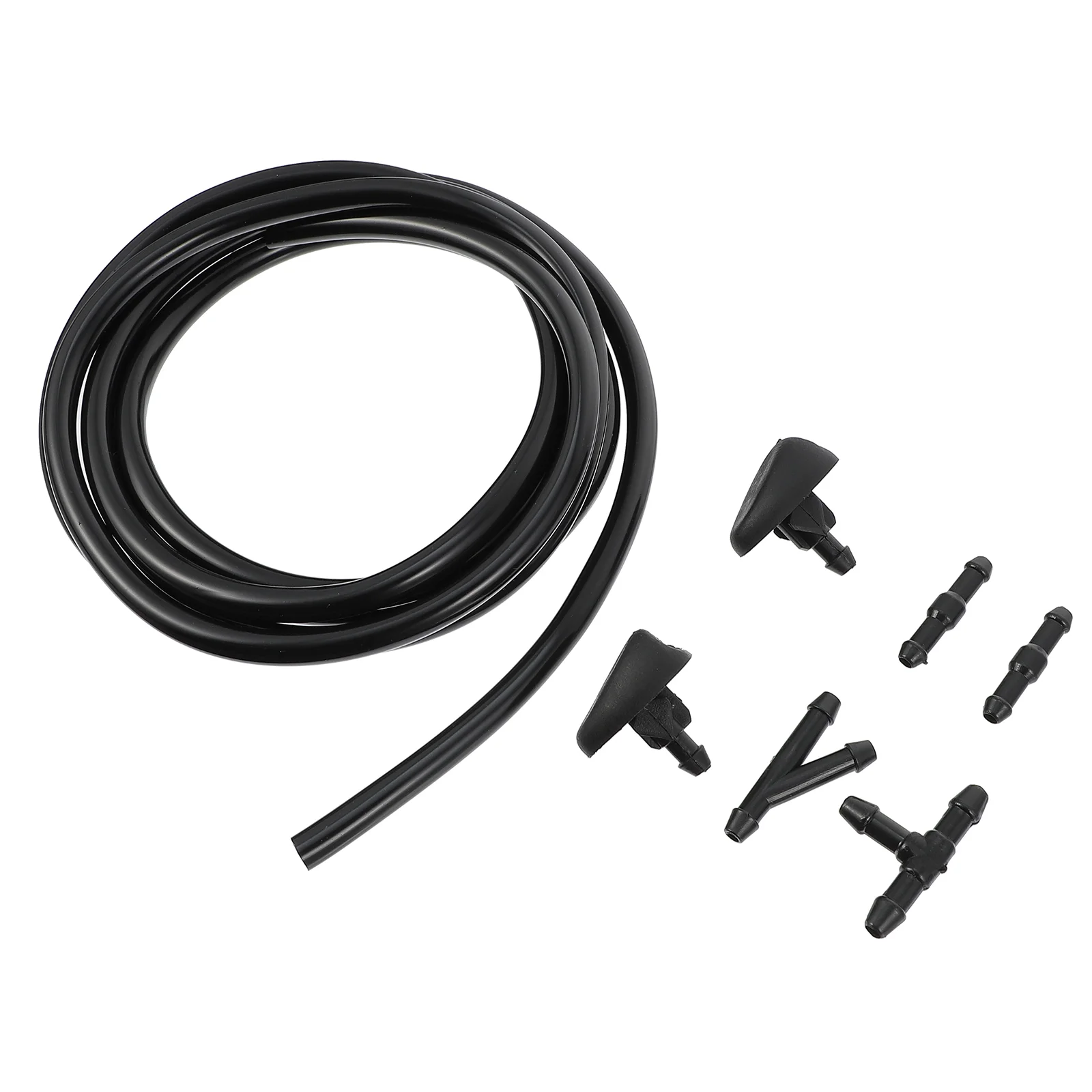 

2 Set Windshield Nozzle Set Washer and Fluid Hose Windshield Washer Nozzle Kit Windshield Hose Connector Kit