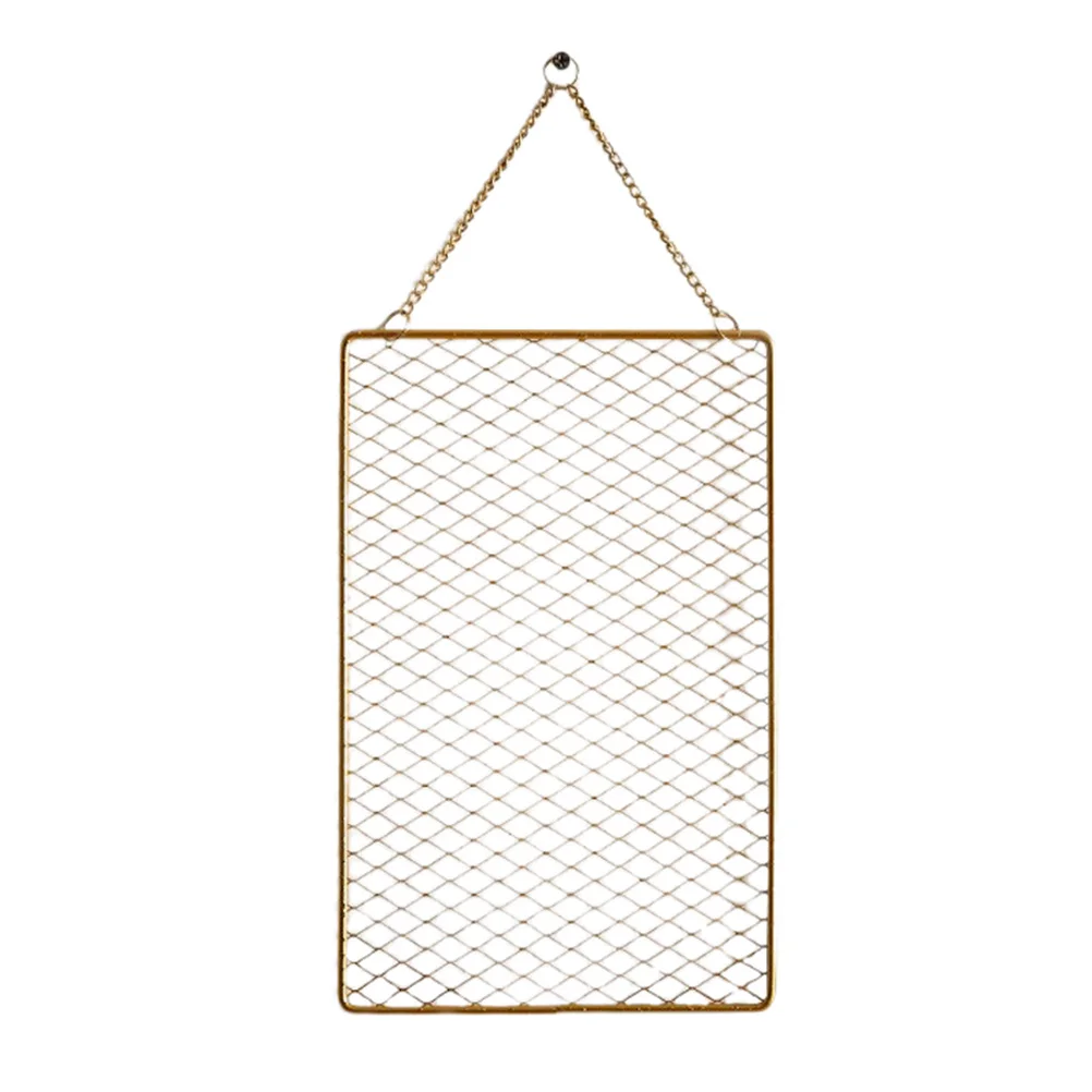 

Jewelry Storage Hanging Board Earring Hangers Wall Grid Panel Grille Mesh Grid Panel Iron Metal Wall Display Grid