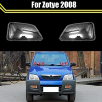 front car headlamp caps auto head light lamp case transparent lampshade lamp shell headlight lens glass cover for zotye 2008