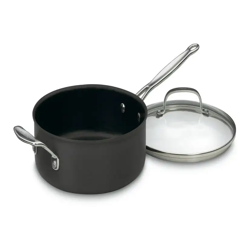 

Classic Nonstick Hard Anodized 5.5 Quart Saute Pan with Helper Handle