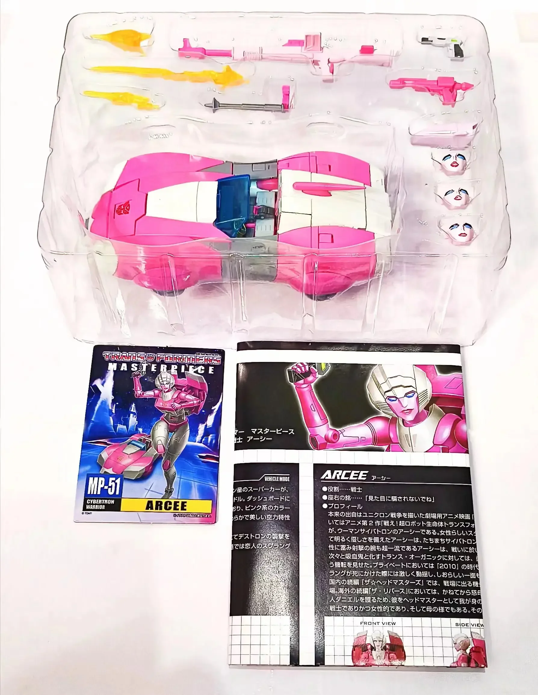 В наличии Takara Tomy Transformers MP-51 KO Arcee Шедевр Кибертрон Воин Фигурка Модель Коллекция