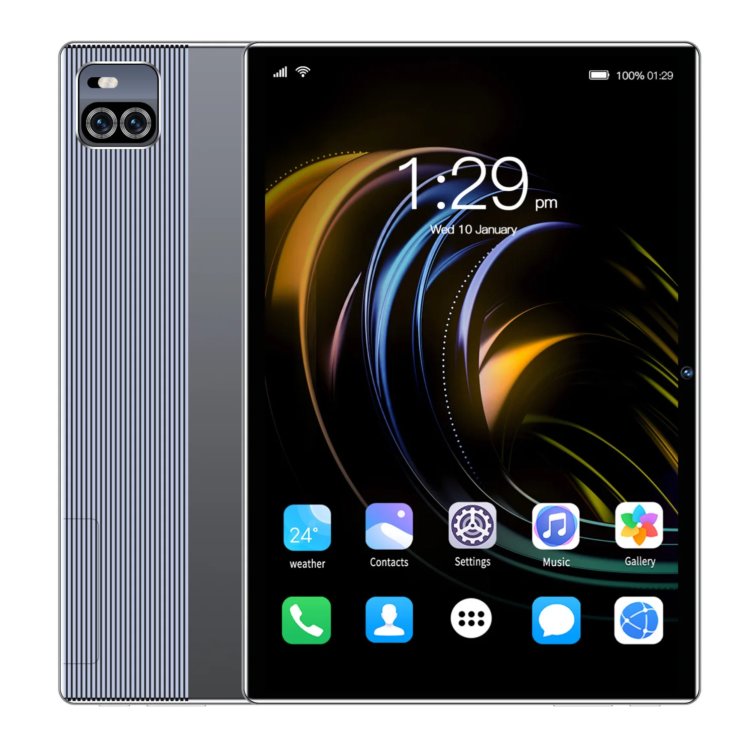 X101 Android 13 System Tablet with 11.0 inch HD Screen Dual SIM Cards 6GB RAM 8800mAh Battery GPS and 18MP+24MP Cameras
