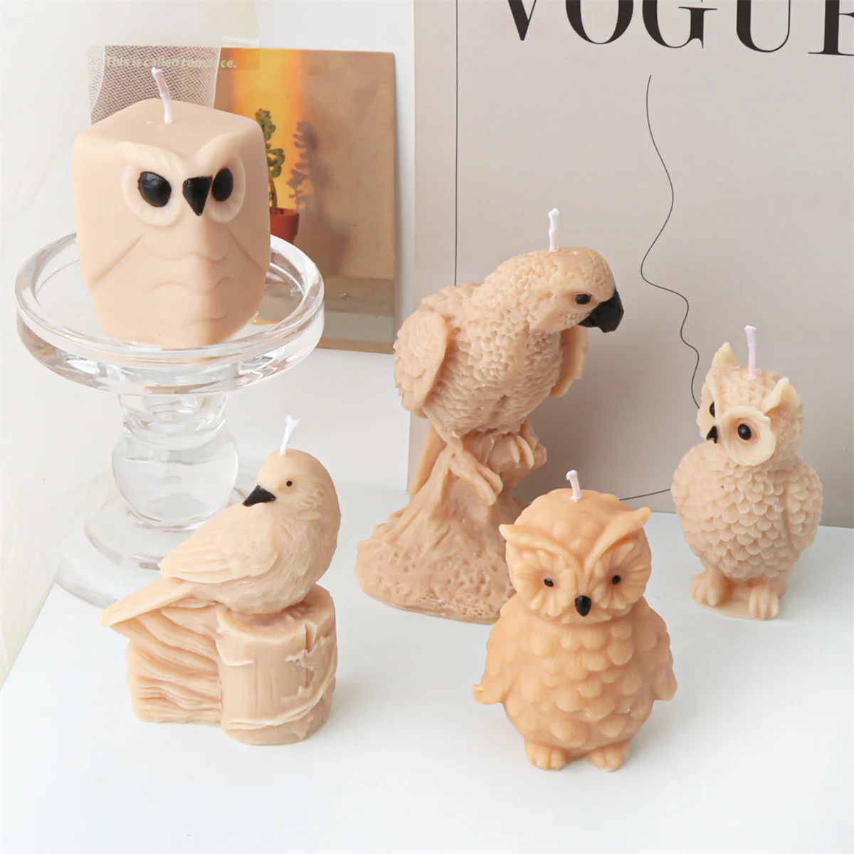 Силиконовая форма для свечей в форме птицы рукоделия и домашнего декора идеально
