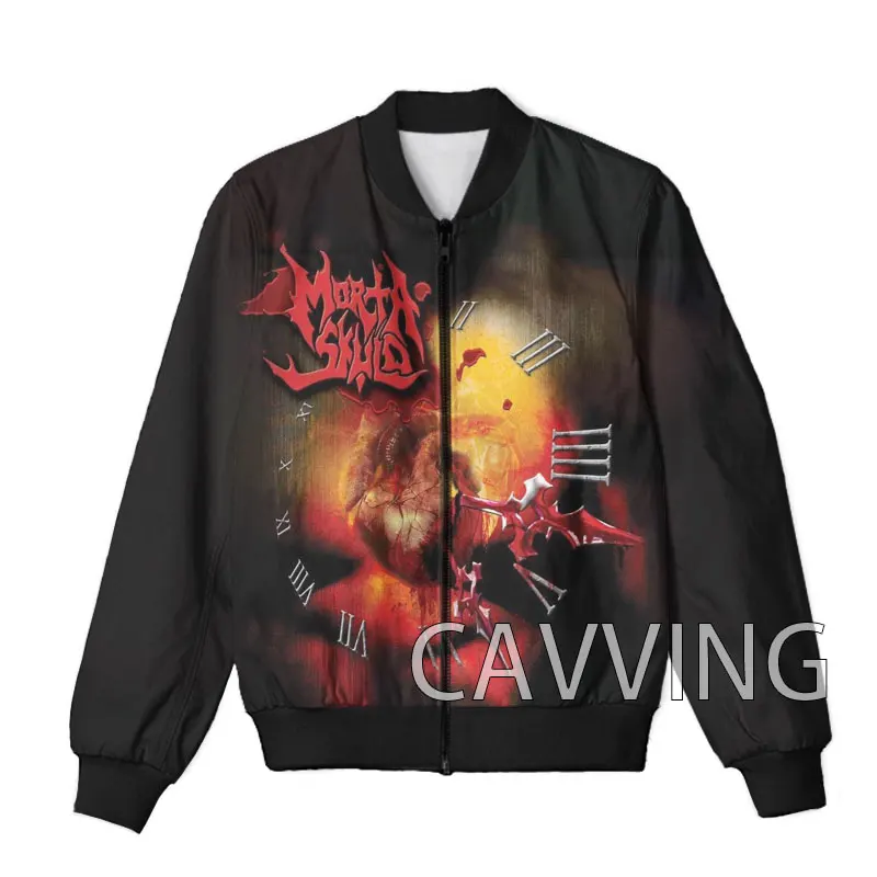 Полосатые куртки-бомберы на молнии с 3D принтом CAVVING Мужское пальто куртки для