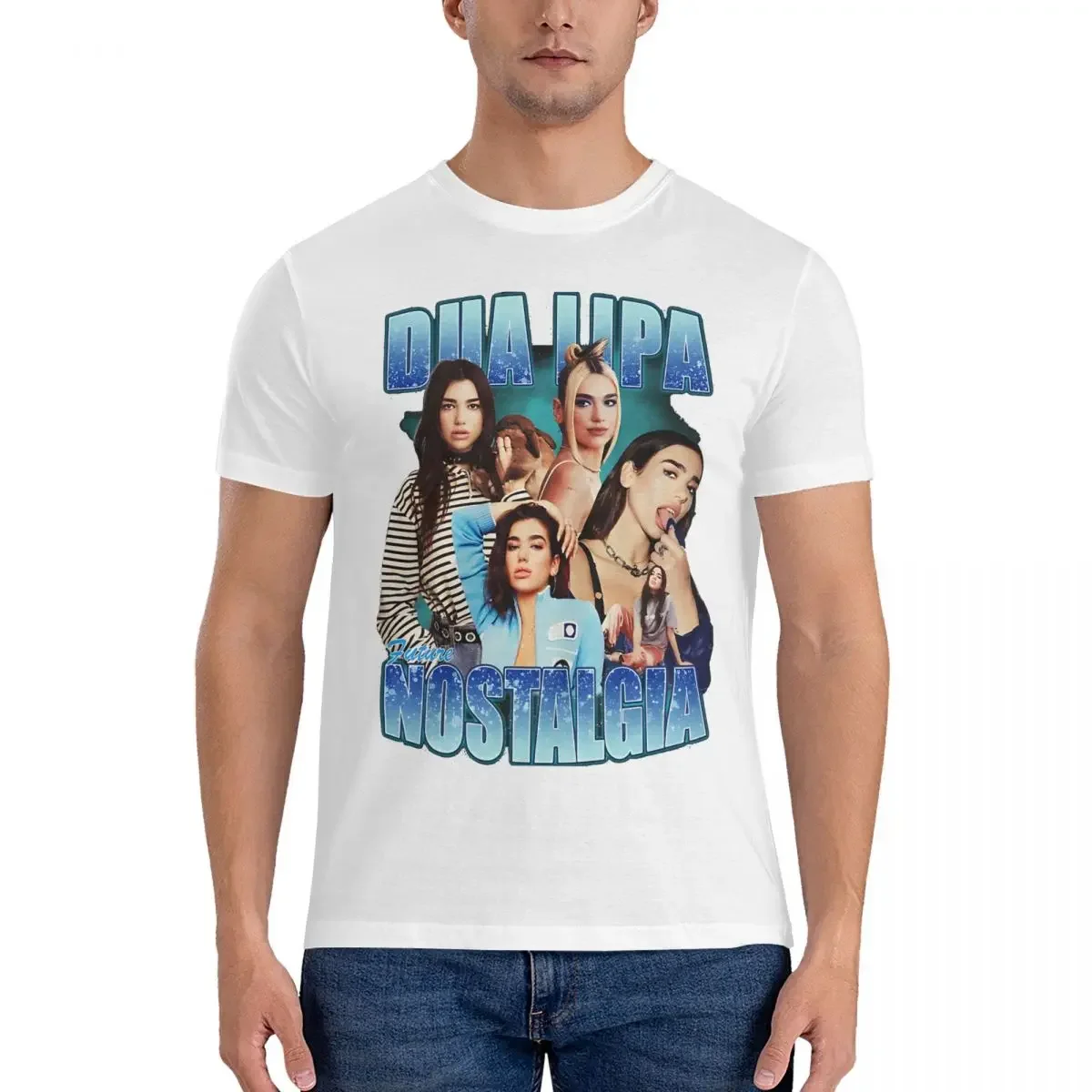 Мужская футболка с коротким рукавом круглым вырезом