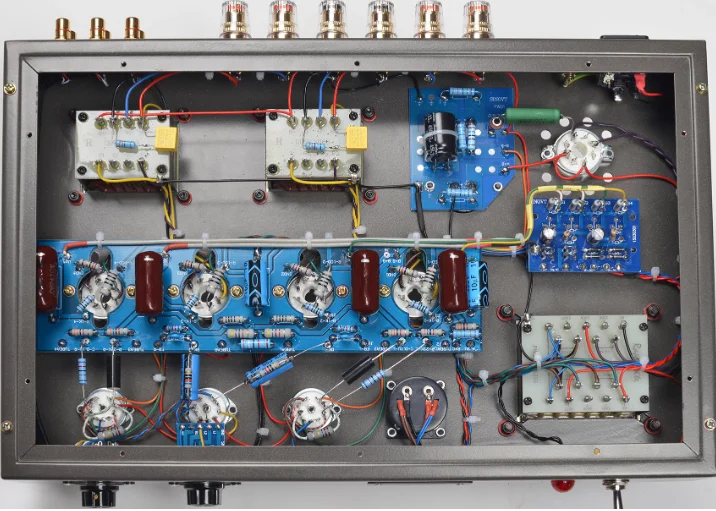 Набор для самостоятельной сборки лампового усилителя Raphaelite 28W X 2 - DPK34 EL34 Push-Pull HIFI усилитель с лампами 5AR4, 6N3, 12AT7, EL34 (art.: 3920dbddfbf20) - 3920dbddfbf20