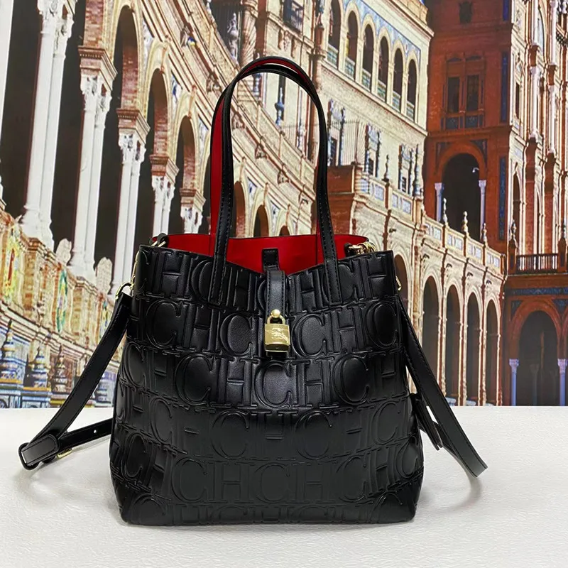 

CHCH HCHC Высококачественная 2023 новая однотонная Большая вместительная сумка-тоут из натуральной воловьей кожи известный роскошный бренд Sac A Main Cc