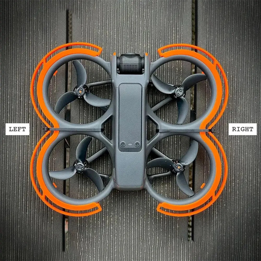 Защитное кольцо-бампер для DJI Avata 2 аксессуары дрона пропеллер защита от
