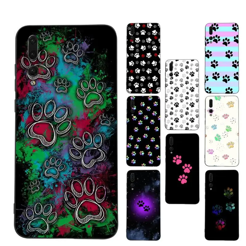 

Dog Paw Phone Case for Samsung A51 A30s A52 A71 A12 for Huawei Honor 10i for OPPO vivo Y11 cover