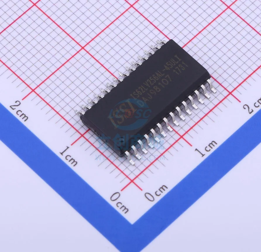 

100% New Original IS62LV256AL-45ULI Package SOP-28 New Original Genuine NOR FLASH Memory IC Chip