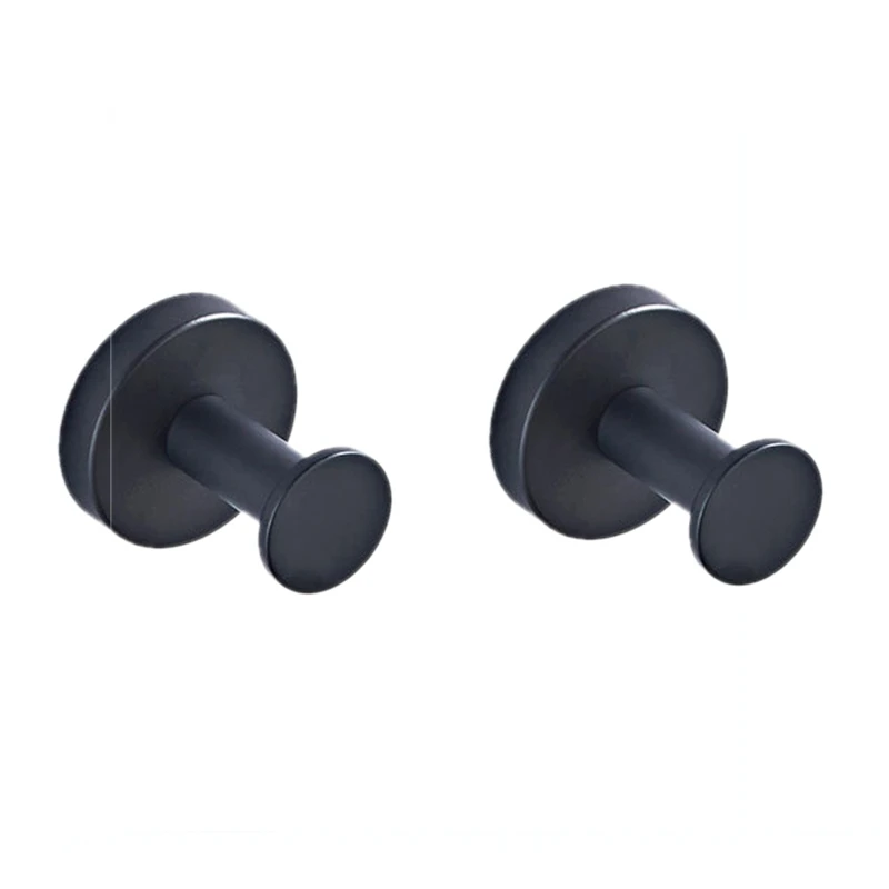 

2 шт., круглый крючок для халата, современная настенная вешалка для кухни и ванной комнаты