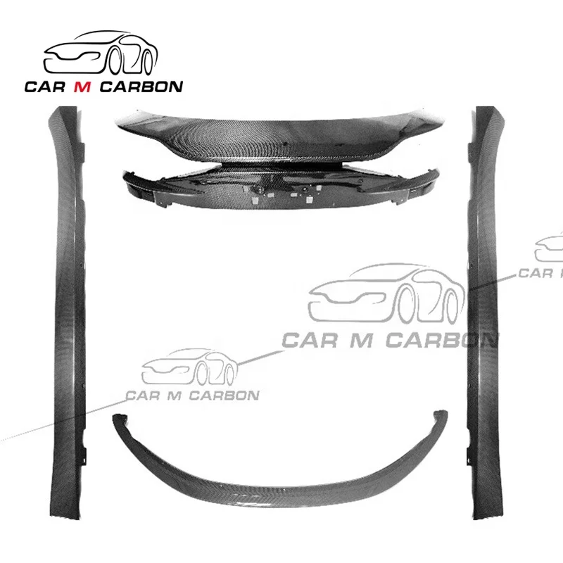 Новый комплект карбонового корпуса с передней лисией Heck диффузор Seitens ch weller для