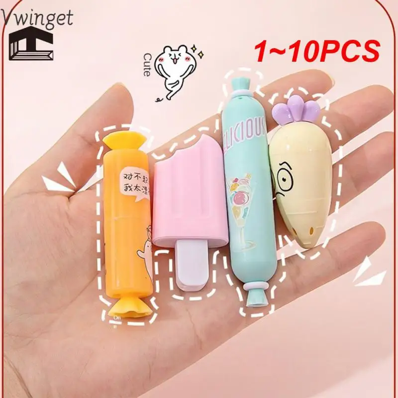 Маркировочная ручка 1-10 шт. 6 цветов цветная плоская головка Цветной маркер