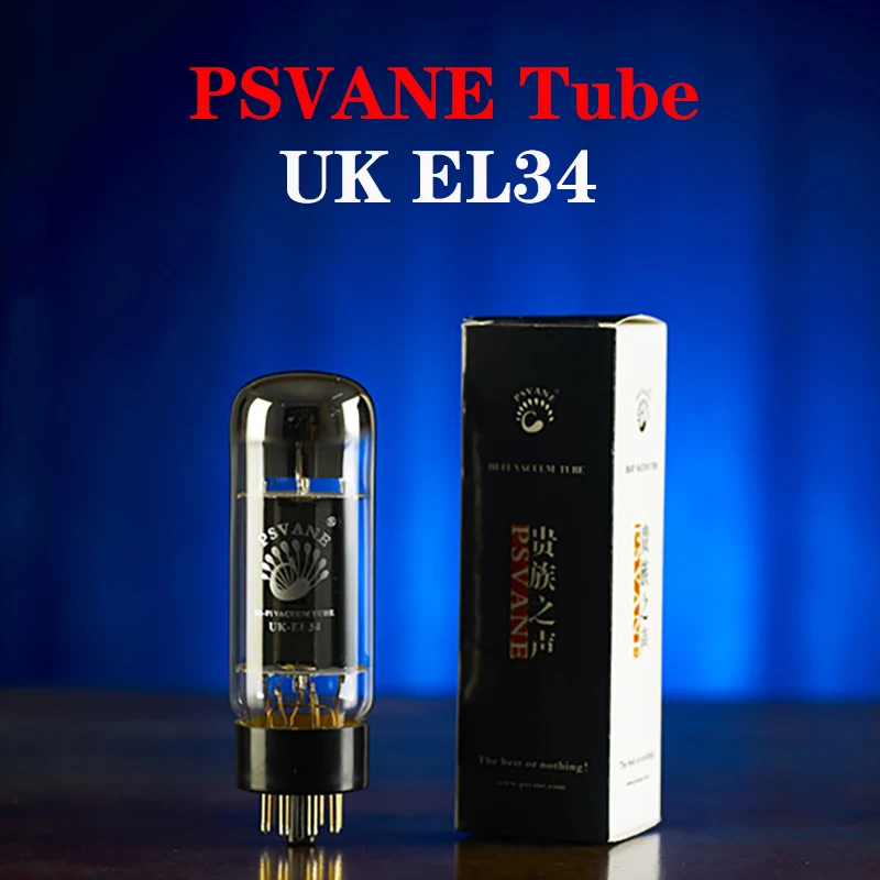 

UK EL34 PSVANE Vacuum Tube Replaces 6CA7 6P3P 6L6 Matched Pair for Vacuum Tube Amplifier HIFI Amplifier Audio