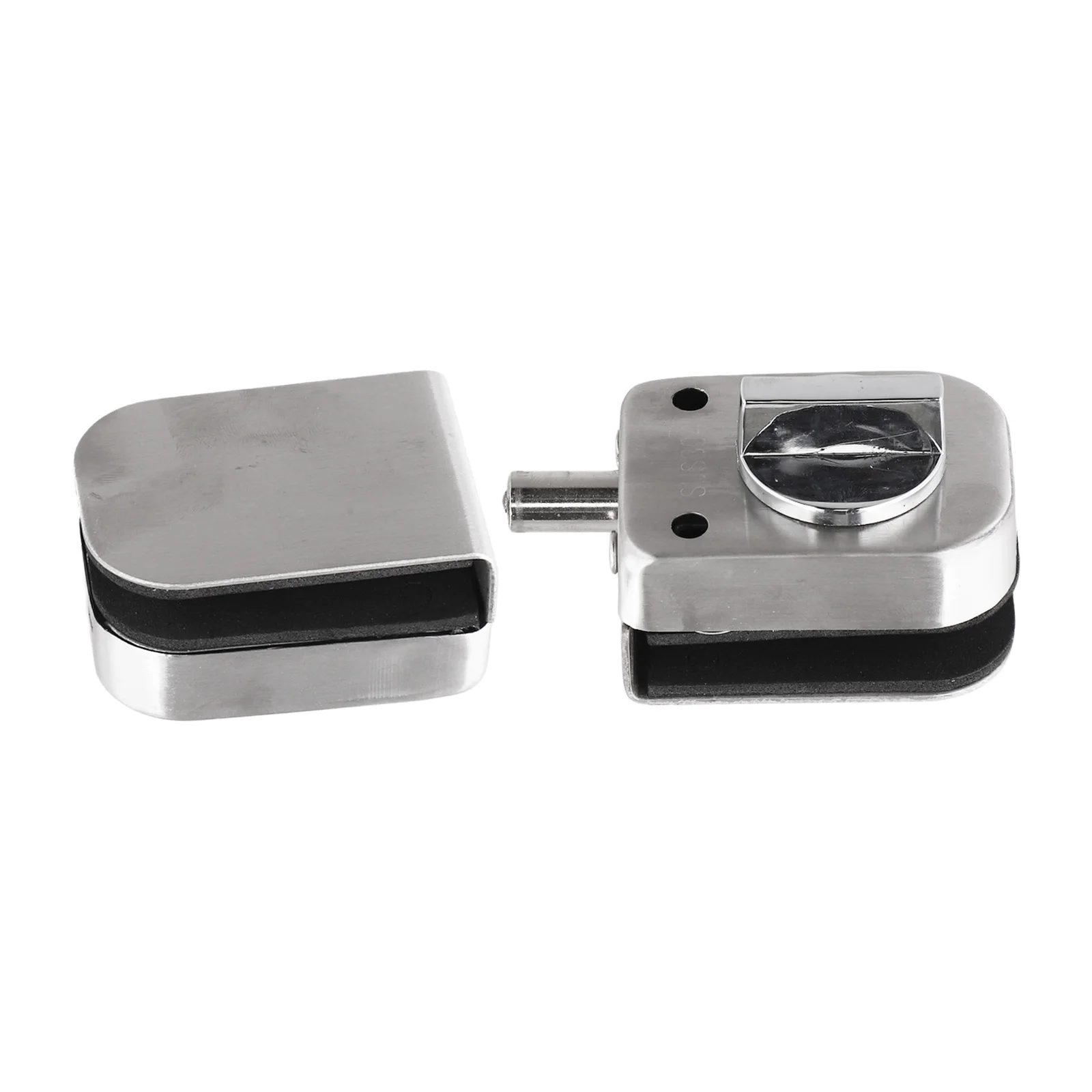 Замок для стеклянной двери Магазин Стеклянный замок Push-pull Двойной дверной