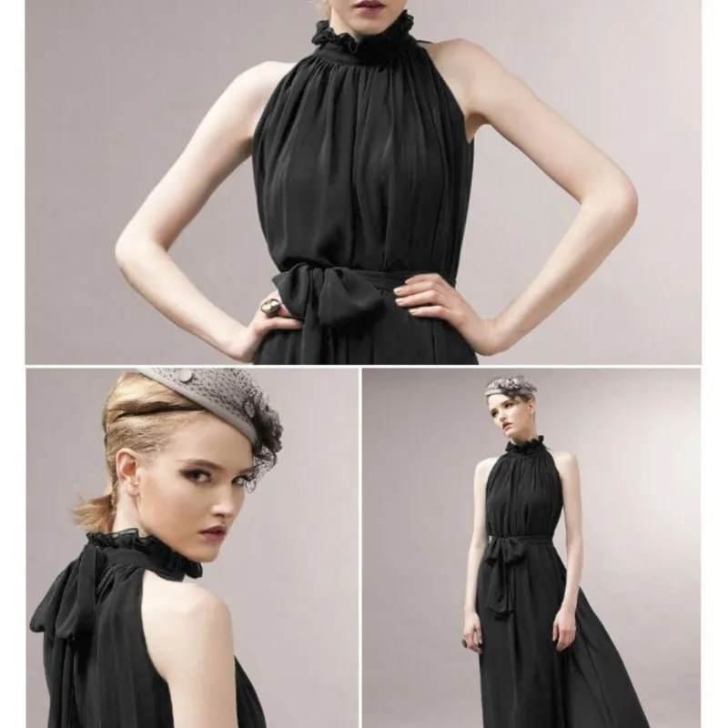 Женское длинное платье макси на весну и осень в стиле бохо Vestido женское