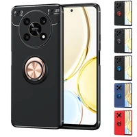 for honor x9 5g case cover for huawei honor x9 5g capas shockproof back tpu soft ring magnetic holder for cover honor x9 fundas