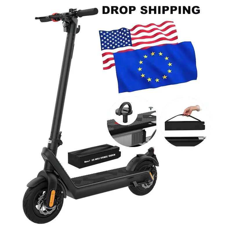 

Foldable 500W 1000W Electric Scooters EU/US Warehouse Free Freight 10 Inch 36V/48v E-scooter