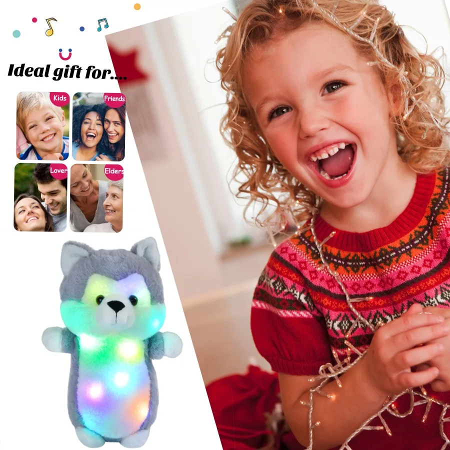 Рисунок 6 - 40 см светящиеся мягкие серые строительные