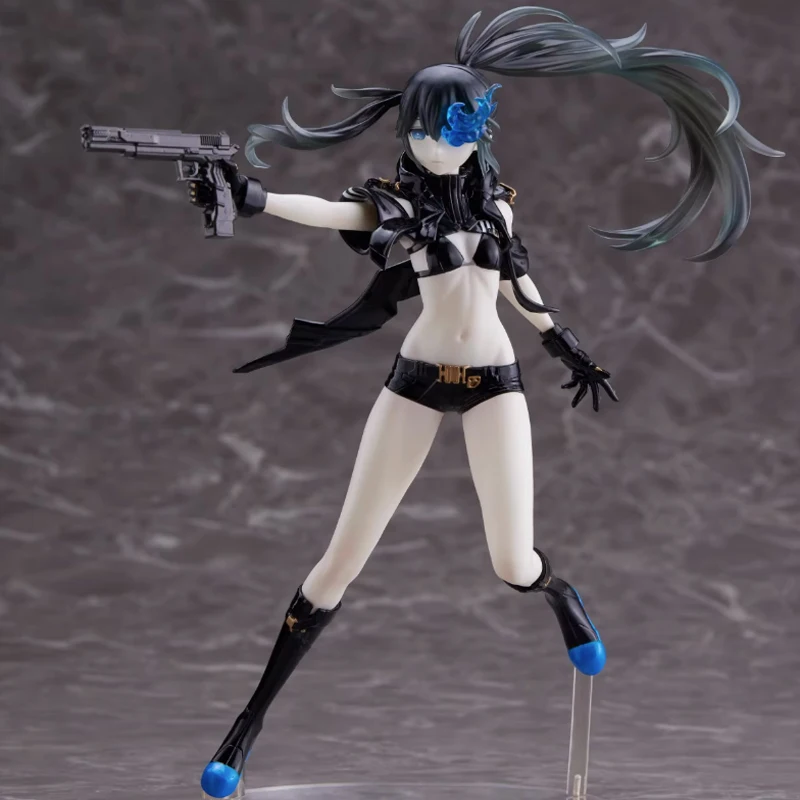 

Original Taito Coreful Black Rock Shooter Dawn Fall 18cm Pvc Anime Figure Action Figures Anime Character Girl Model Birthday Gif
