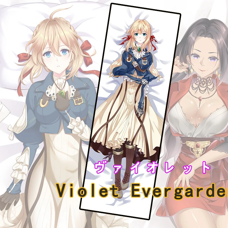 

Японское аниме фиолетовая Evergarden Sexy Dakimakura обнимающая подушка для тела Чехол Наволочка для подушки Otaku подкладки для кровати подарки MLZ