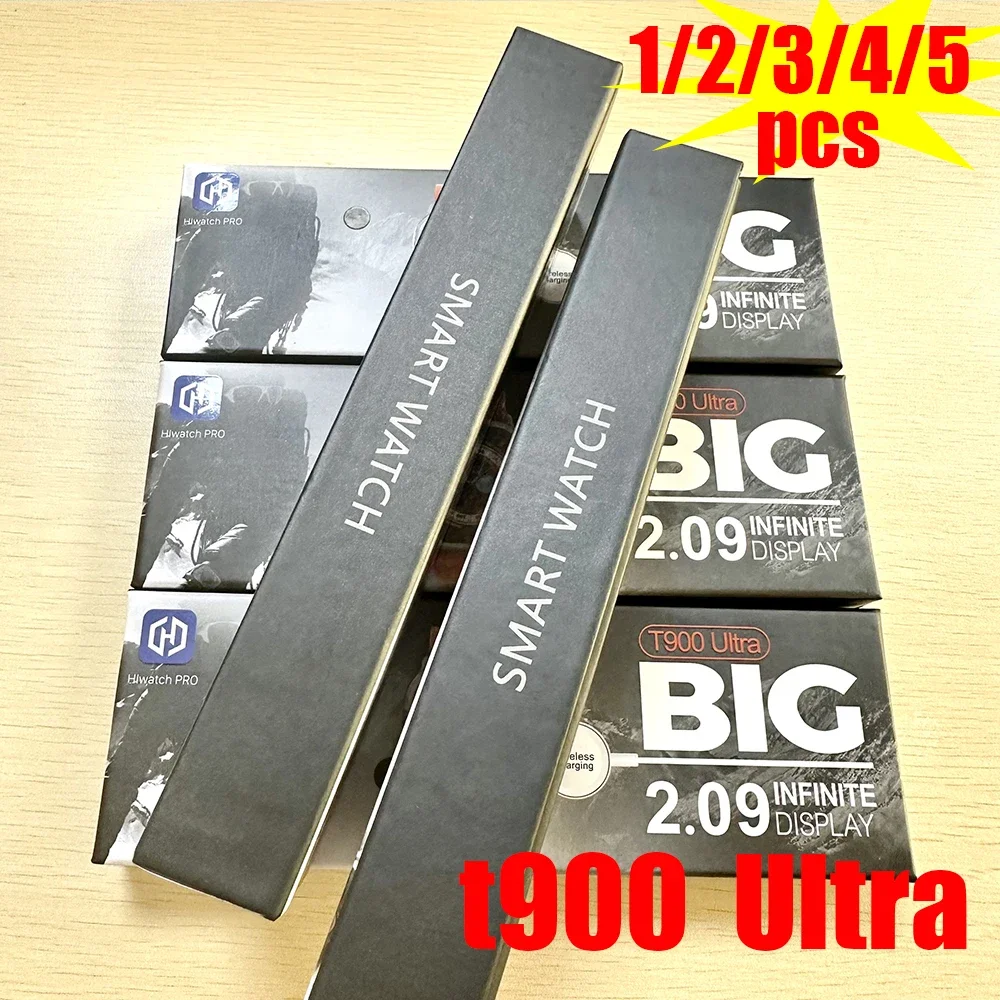 Оригинальные T900 ультра большие 49 мм 2 09 дюйма пульсометр для женщин и мужчин с