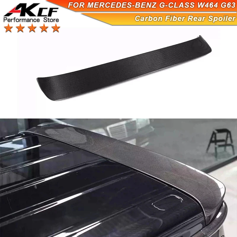 

Real Carbon Fiber MSY Style Rear Top Wing For Mercedes-Benz G-CLASS W464 G500 G550 G63 G350 Upgrade Rear Spoiler Performance Kit