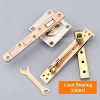 Top Designed Heavy Door Pivot Hinges 360 Degree Rotation Invisible Hidden Furniture Door Hinges Install Up and Down