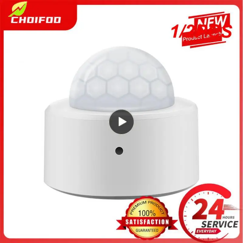 

Датчик движения Tuya Zigbee для умного дома, датчик движения с PIR-датчиком, работает с Alexa Google Home, 1/2 шт.