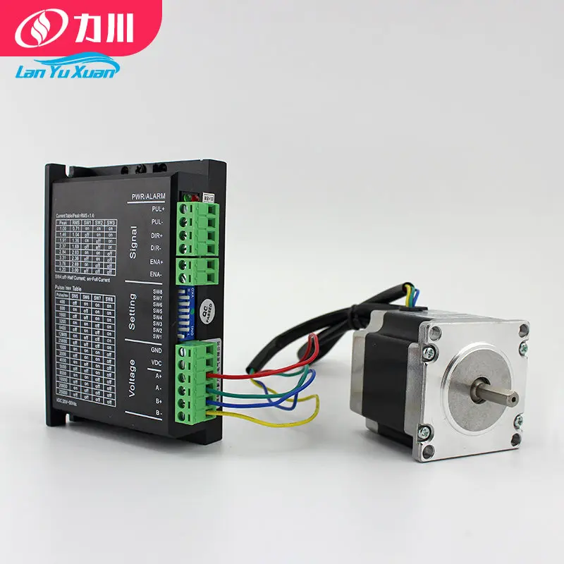 

Lichuan 57 stepper motor, two-phase body length 56-112mm, torque 1-2.8N. m