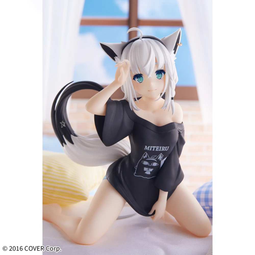 Оригинальная Banpresto Relax time Hololive Shirakami Fubuki Ookami в наличии аниме Коллекционная модель