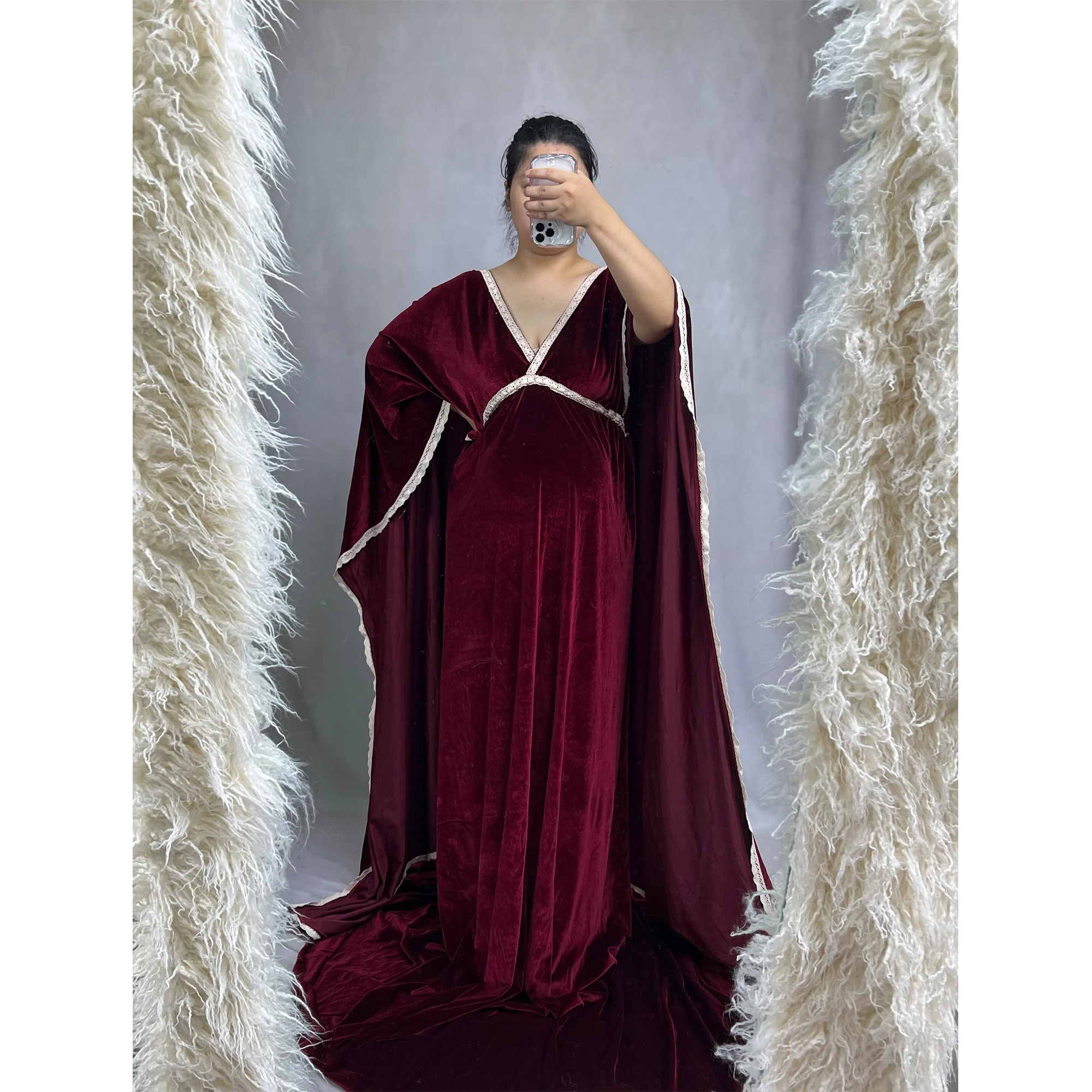 Рисунок 6 - С длинной накидкой Boho мягкое