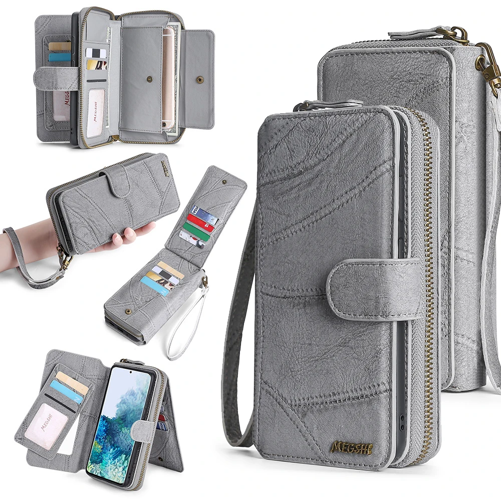

Wallet PU Leather Phone Case For Samsung Galaxy S8 S9 S10 S20 S21 S22 Plus Ultra A20E A21S A40 A50 A51 A70 A71 S20FE S21FE