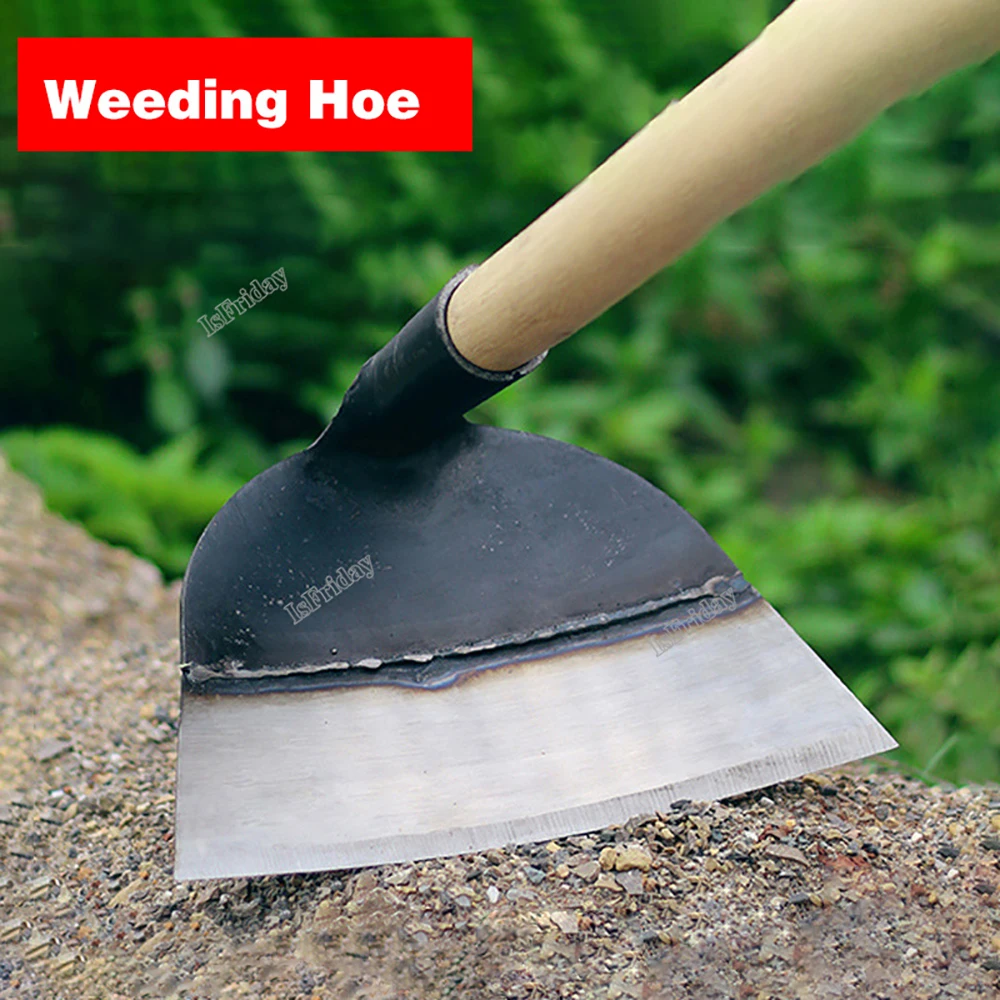 

Garden Weeding Hoe Manganese Steel Agricultural Tool Handheld Labor-saving Weeding& Loosening Soil Artifact Gardening Farm Tool