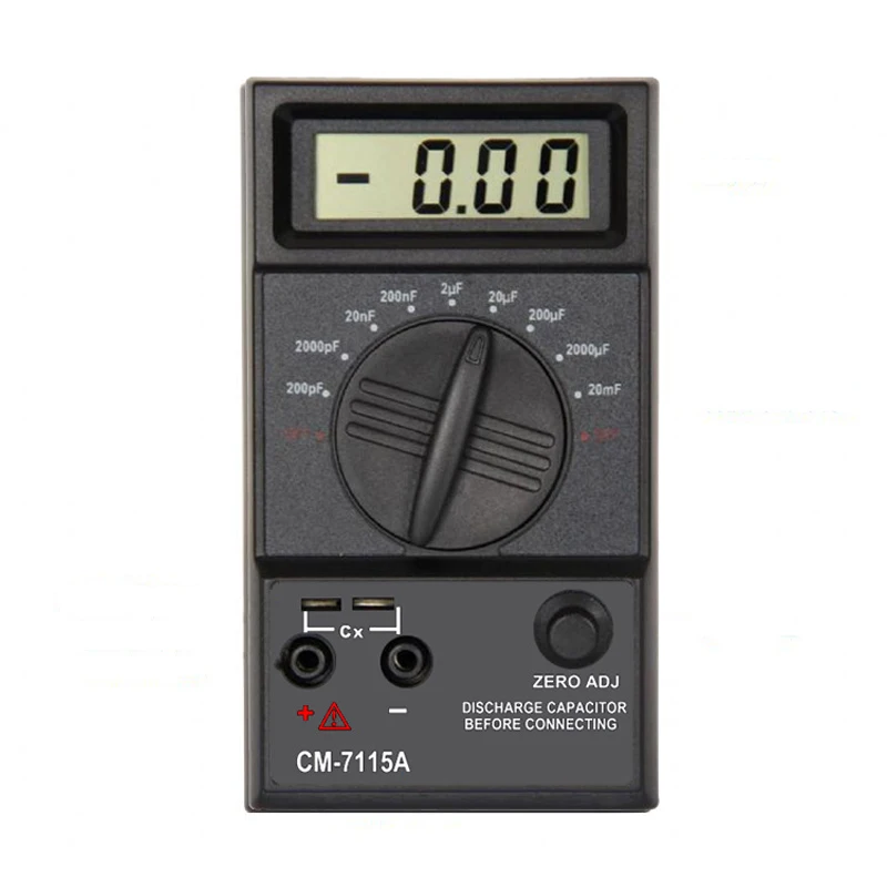 

CM7115A Capacitance Meter Digital Multimeter LCD Display Measurement Tool ,Dual Slope Integrated A/D Converter System