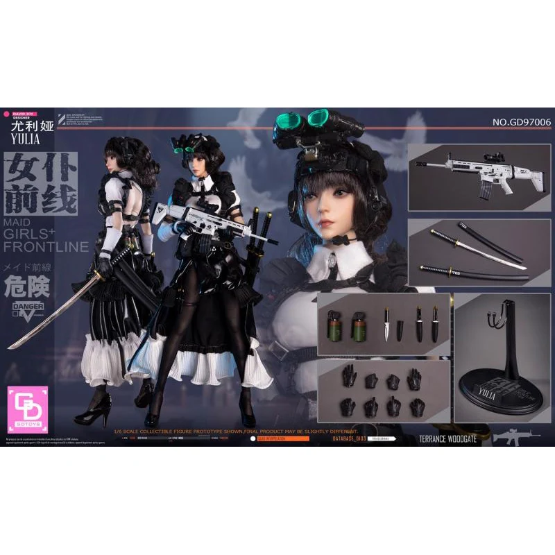 

Спот 1/6 женский солдат и горничная Передняя линия 12 дюймов искусственная готовая коллекционная игрушка