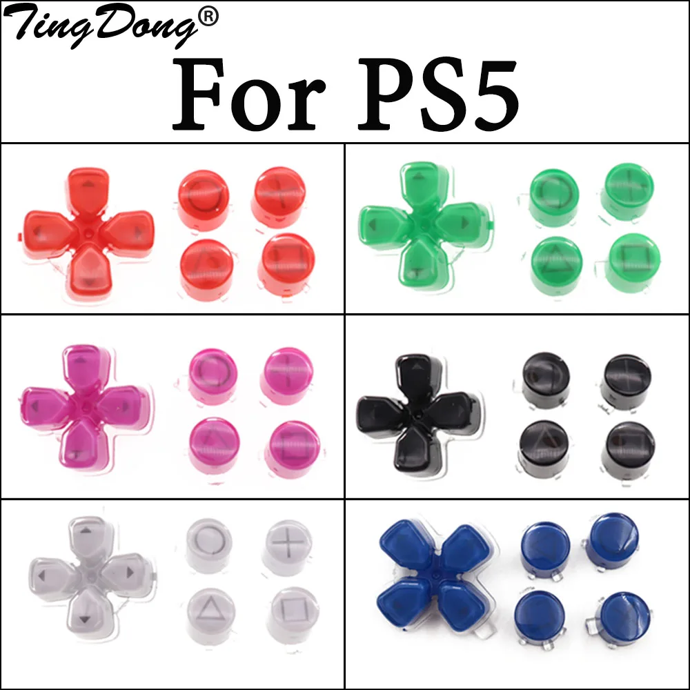 

For PS5 Direction Function Key Buttons for PS 5 Controller Button Cross Jelly button