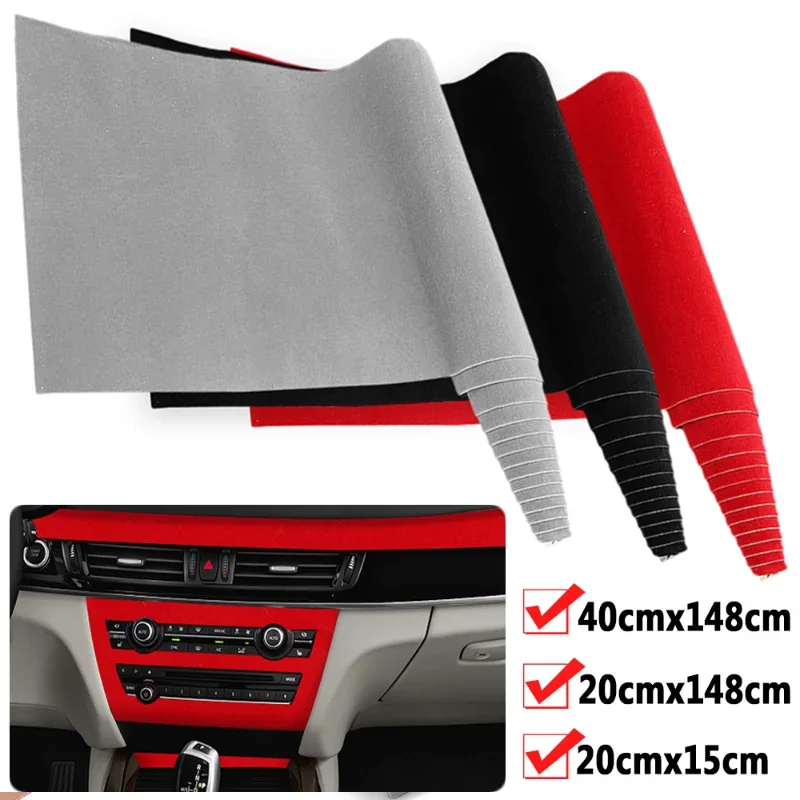 Мягкая бархатная тканевая наклейка автомобильная пуховая ткань замшевая